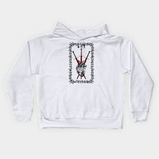 Three of Swords Kids Hoodie